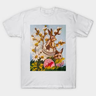 Victorian Easter Bunny T-Shirt